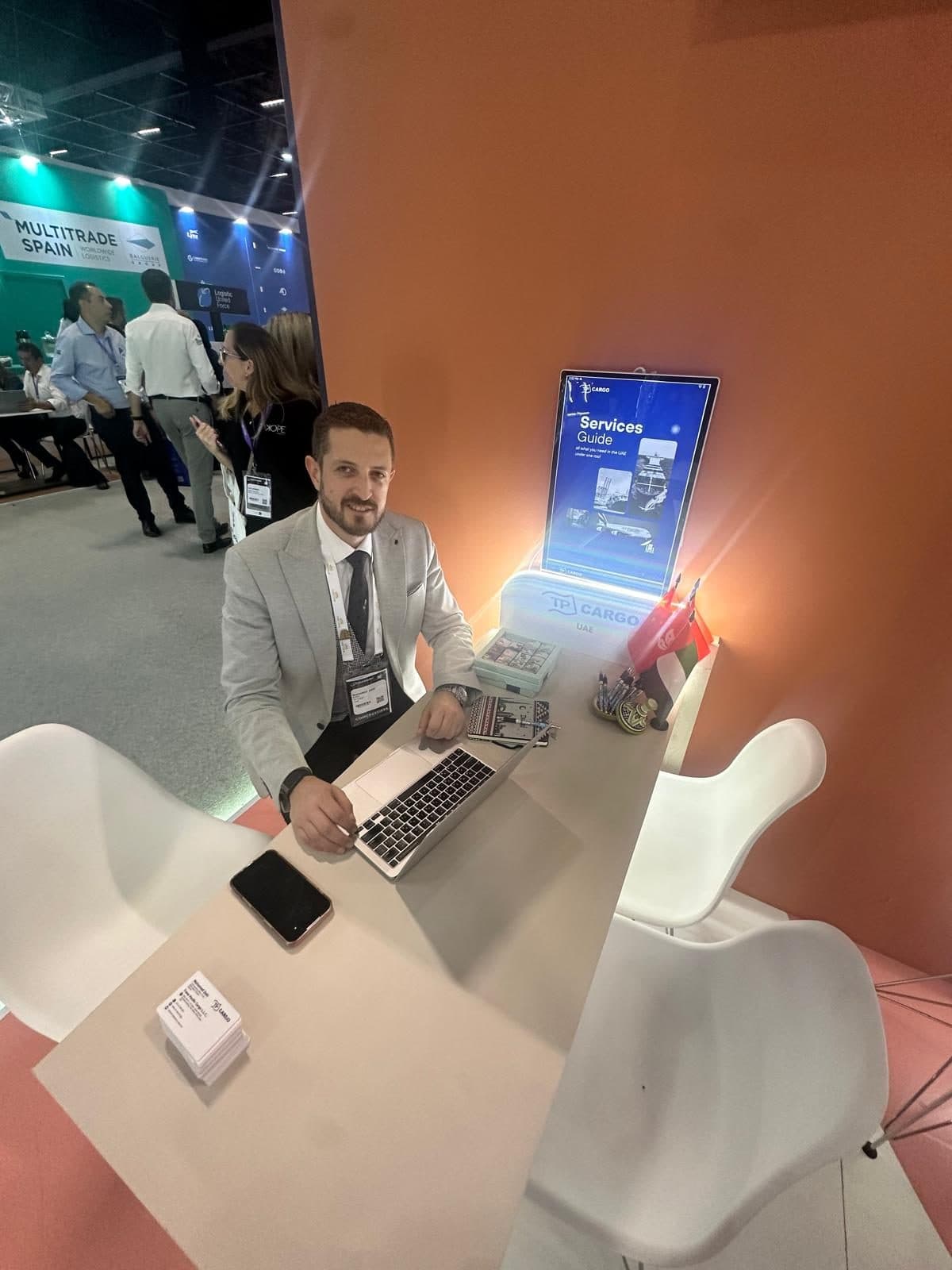 GTC members connecting after hours
