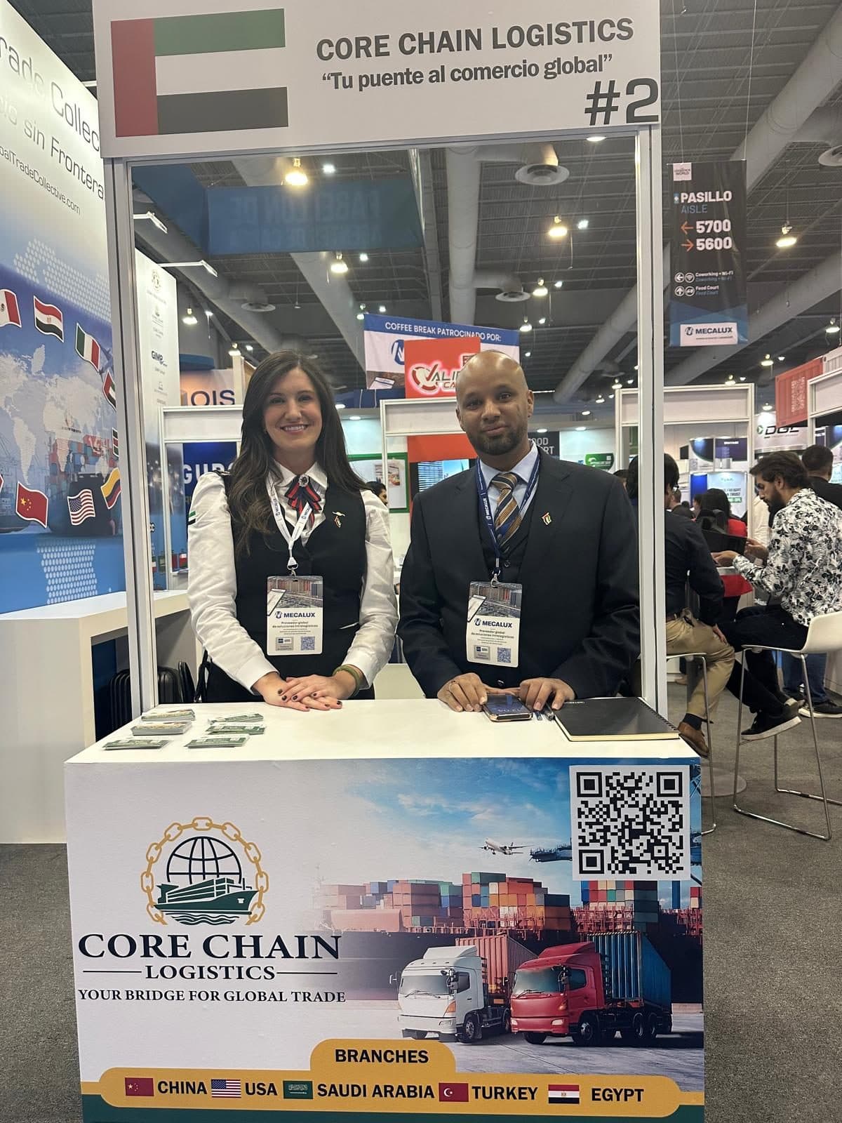 GTC team visiting a partner booth