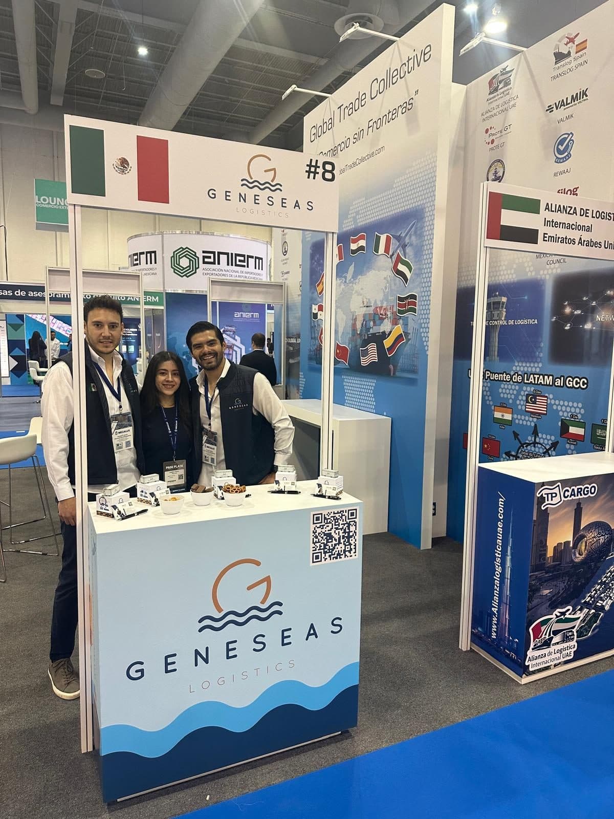 GTC team exploring a partner booth