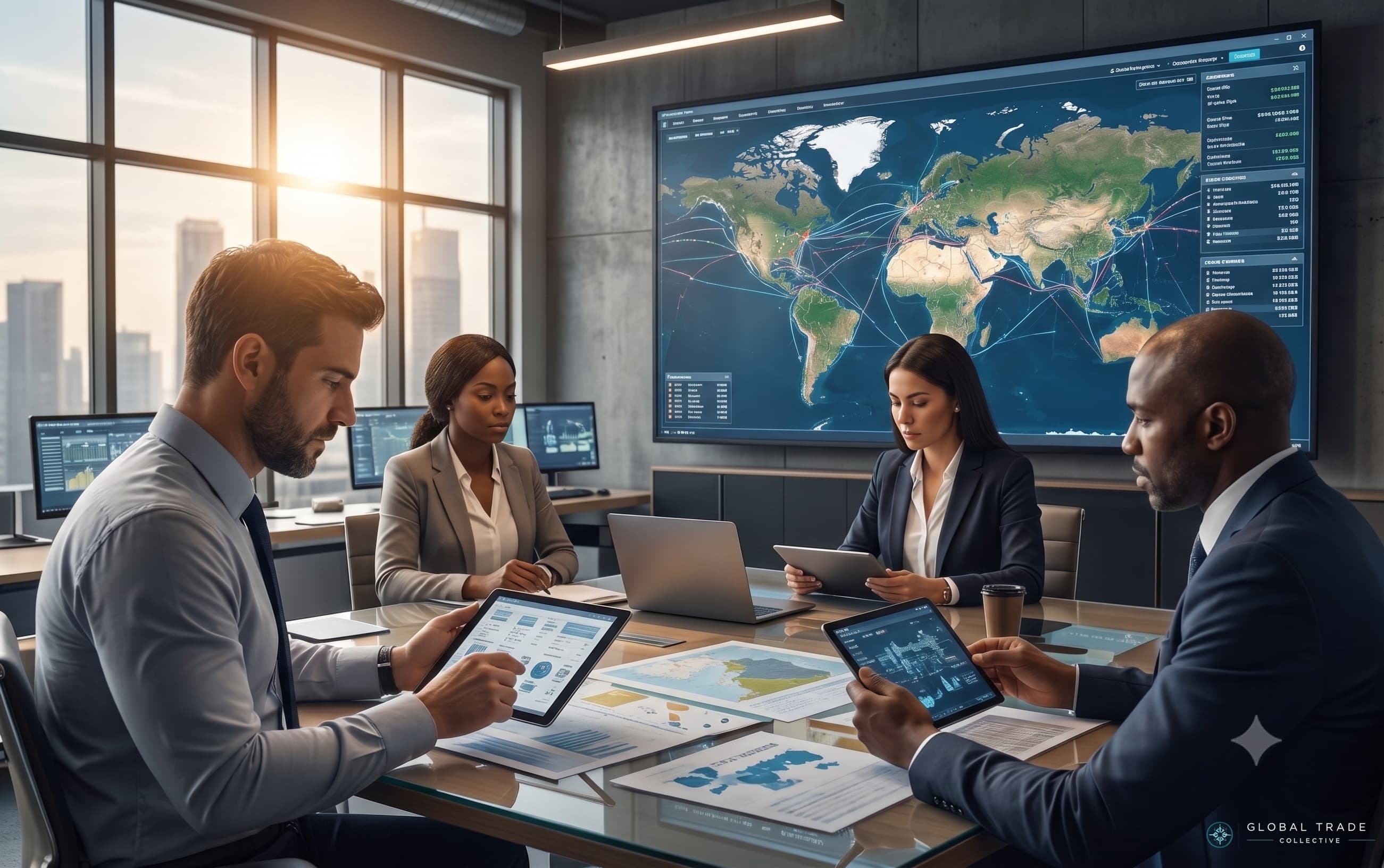 Digital market intelligence and global trade lanes